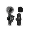 Wireless lavalier microphone, mini microphone, suitable for mobile live streaming, video recording and recording